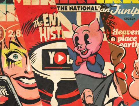 Un ilustrador ha convertido a «Black Mirror» en portadas de cómic vintage