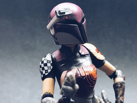 Fotoreseña: Sabine Wren de «The Black Series»