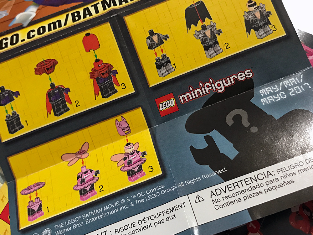 Reseña: Minifiguras de LEGO Batman Movie