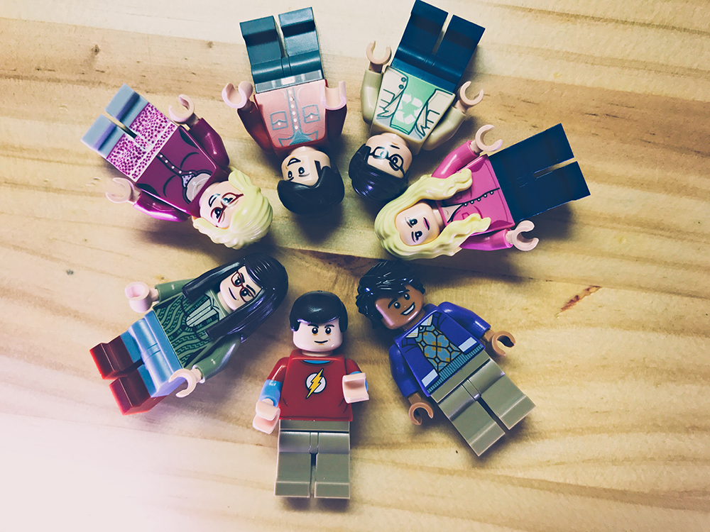Armando el Set de LEGO de The Big Bang Theory