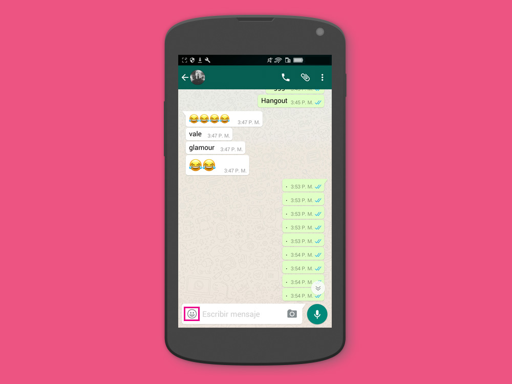 [TIP] Cómo usar el nuevo buscador de GIFs en WhatsApp para Android - Paso 1