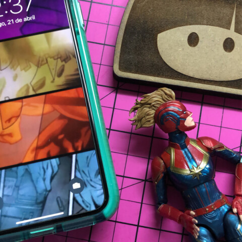 Fondo Pantalla Marvel Movimiento en iPhone