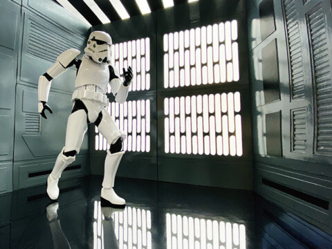 Crea tu propio diorama: Un corredor de la Estrella de la Muerte de Star Wars | UnaGeek