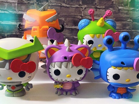Funko Pop | Hello Kitty Kaiju | @UnaGeek