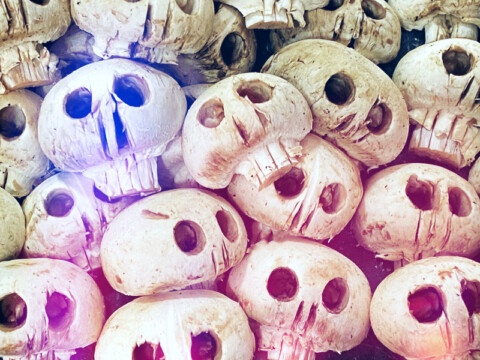 Receta: Calaveras de champiñones | UnaGeek