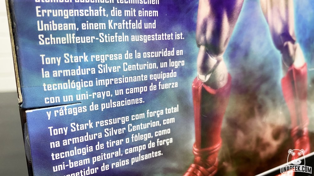 Iron Man | Silver Centurion | Marvel Legends | Reseña | Una Geek